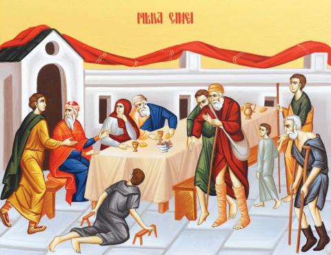 Dumnezeu ne așteaptă să ospătăm cu El, să mâncăm împreună cu El și din El. Duminica a 28-a după Rusalii, a celor poftiți la Cină. Predica Părintelui Petru Pantiș din Sibiu. VIDEO