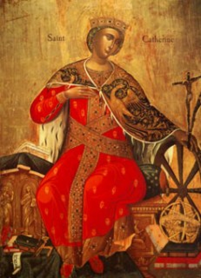 25 noiembrie: Pomenirea Sfintei Mari Mucenițe Ecaterina, a Sfântului Mare Mucenic Mercurie, a Sfintei Mucenițe Mastridia