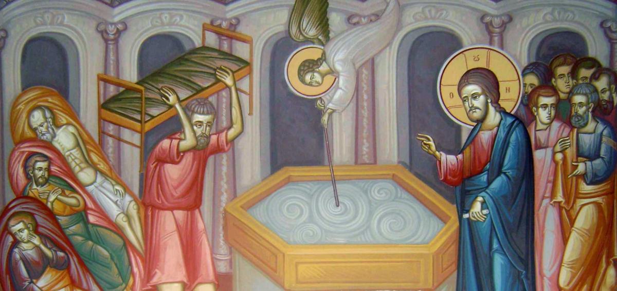 Duminica a 4-a după Paști: Vindecarea slăbănogului de la Vitezda, tâlcuită de părintele Vasile Mihoc
