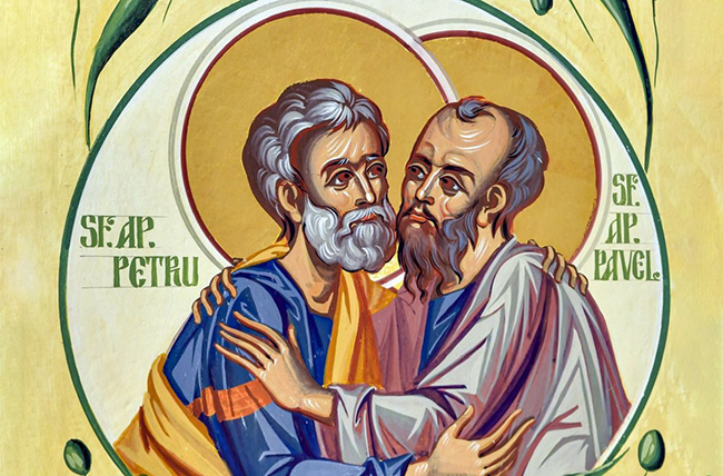 29 iunie: Sfinții Apostoli Petru și Pavel. Predica părintelui Florin Antonescu de la Biserica de Lemn (Brașov)